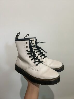 Dr Martens in White (Women’s 8.5)